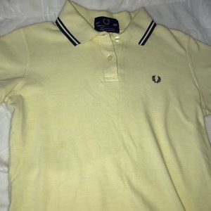 Fred Perry vintage yellow polo